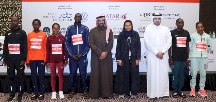 With fine weather forecast, athletes ready for Ooredoo Doha Marathon