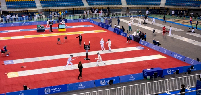 World top fencers on parade as Qatar Grand Prix Fencing Championship 2023 begins at Aspire Academy