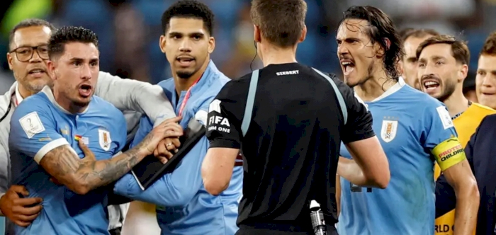 FIFA BANS FOUR URUGUAY PLAYERS OVER WORLD CUP INCIDENTS