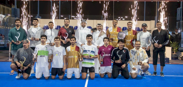 First Ooredoo Padel tournament concludes at Khalifa International Tennis and Squash Complex.