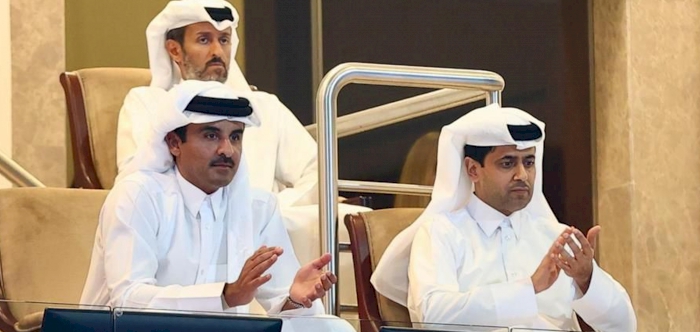 Amir attends Qatar ExxonMobil Open final
