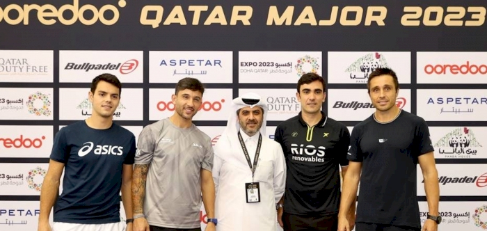 2023 Qatar Ooredoo World Padel Championship draw conducted