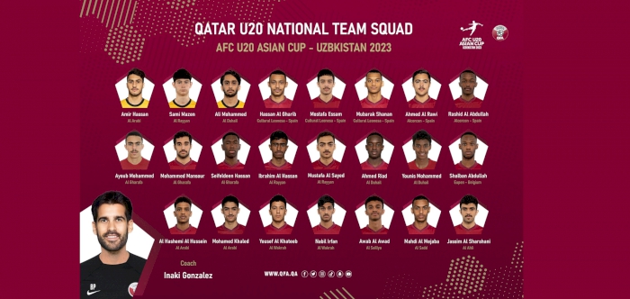 QATAR U20 SET FOR AFC CHAMPIONSHIP IN UZBEKISTAN