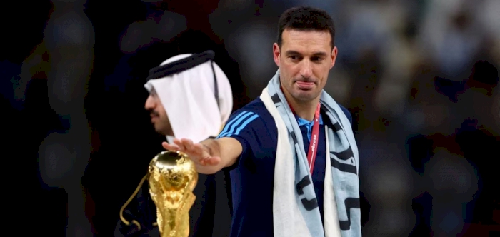 World Cup winner Scaloni renews contract with Argentina to 2026