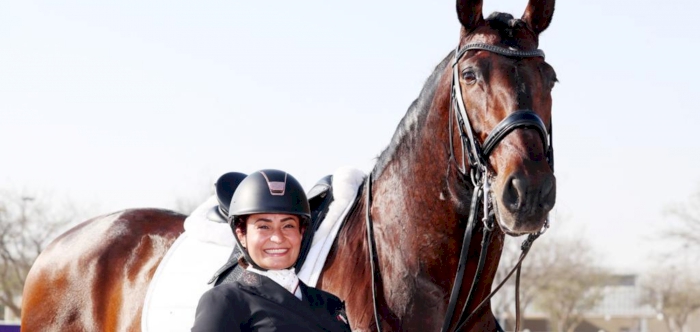 Qatari dressage rider Wejdan in contention for Paris 2024 Games spot