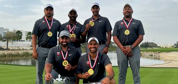 Qatar Golf Team Win GCC
