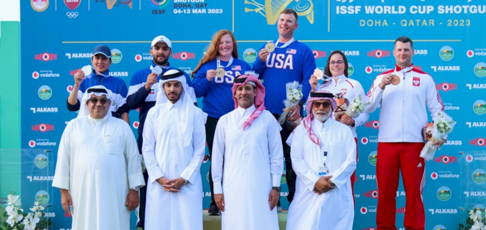 USA win mixed team trap gold as Shotgun Doha 2023 concludes