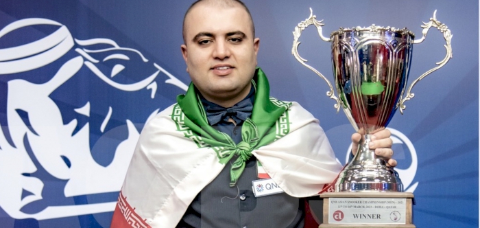 Iran’s Sarkhosh defeats Leong to successfully defend Asian Snooker Championship title