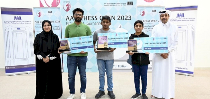 AAB concludes Chess Open FIDE-Rated Tournament
