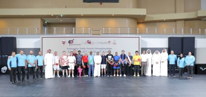 1st Ramadan Table Tennis Championship for Ambassadors kicks off 