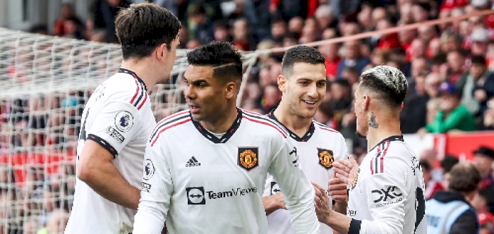 Man Utd beat Forest to climb to third in Premier League