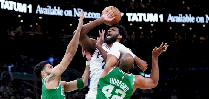 Celtics spoil 76ers in Joel Embiid