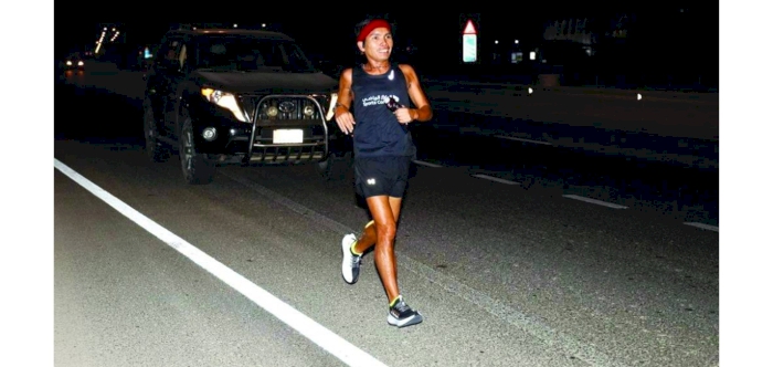 Romil Putong Abule now holds the Guinness World Records for fastest crossing of Qatar on foot