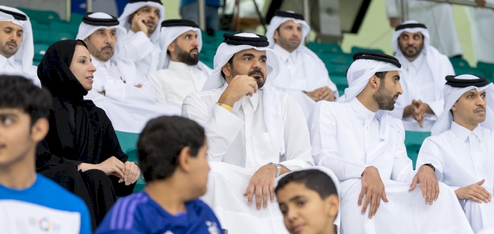 Sheikh Joaan Attends Schools Olympic Program Competitions