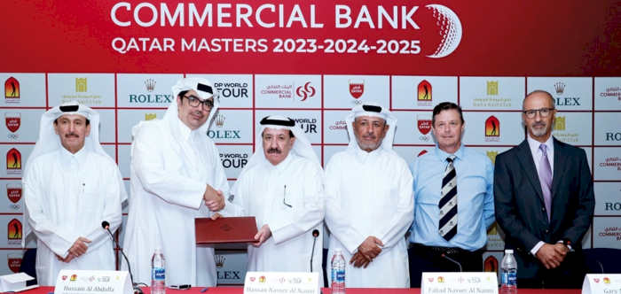 Qatar Golf Association, Commercial Bank sign three-year sponsorship deal to host Qatar Masters