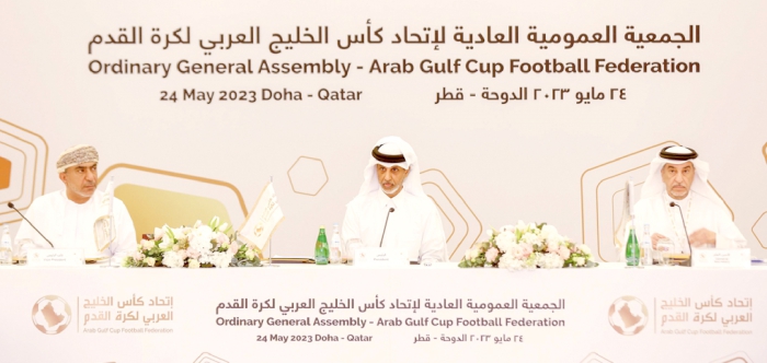 Sheikh Hamad retains Arab Gulf Cup Football Federation presidency