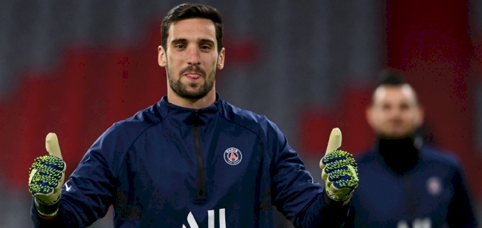 PSG goalkeeper Rico in 