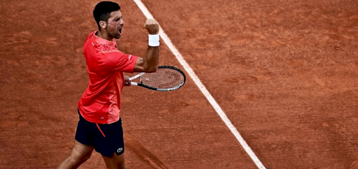 Djokovic into French Open semi-finals for 12th time