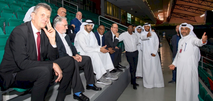 FIBA Delegation Visits Qatar for 2027 Basketball World Cup Tip-Off Meeting