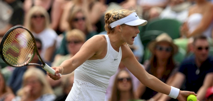 Russian Andreeva Wimbledon inexperience in display as Madison Keys advances