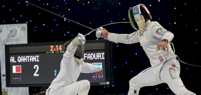 Qatar’s fencer Al Qahtani wins bronze medal at Arab Games