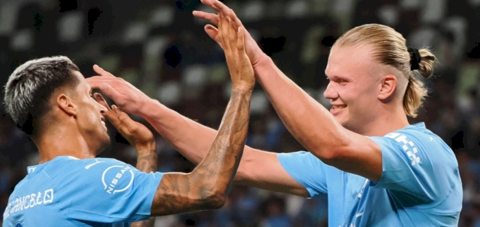 Haaland scores twice as Man City hit five in Tokyo friendly