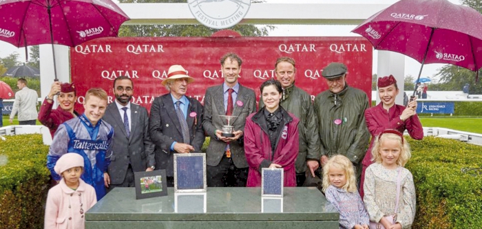Sumo Sam wins Qatar Lillie Langtry Stakes on final day