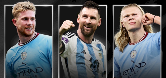De Bruyne, Haaland and Messi nominated for UEFA player of the year