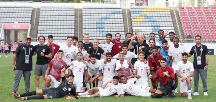 Qatar edge Kyrgyz Republic to sign off with three straight wins