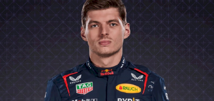 Max Verstappen on pole, with Lando Norris third