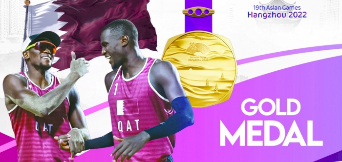 Asian Games: Team Qatar captures Beach Volleyball Gold Medal