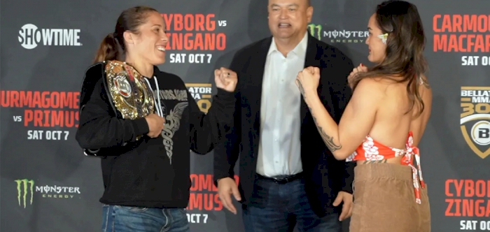 Bellator 300: Friends Liz Carmouche and Ilima-Lei Macfarlane 