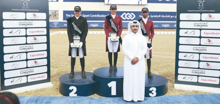 Maryam, Al Nuaimi claim dressage wins as Hathab Season 7 begins