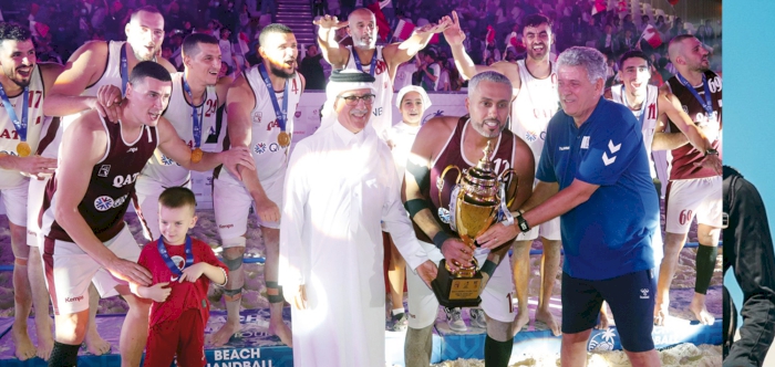 Qatar beat Brazil to clinch IHF Beach Handball Global Tour title