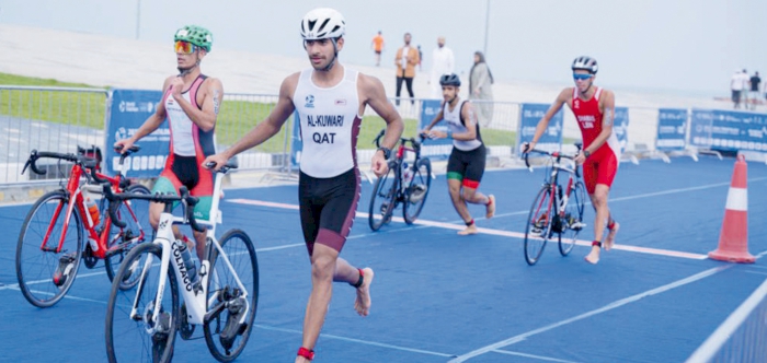 Qatari athletes shine at Asia Triathlon Sprint Championships