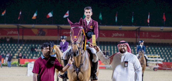 Team Qatar riders shine at Jahez Showjumping League