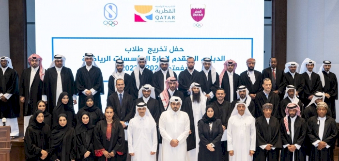 Sheikh Joaan honors graduates of Advanced Diploma in Sports Institution Management