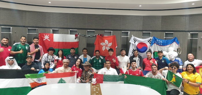 Fan leaders from across Asia count down to the AFC Asian Cup Qatar 2023™