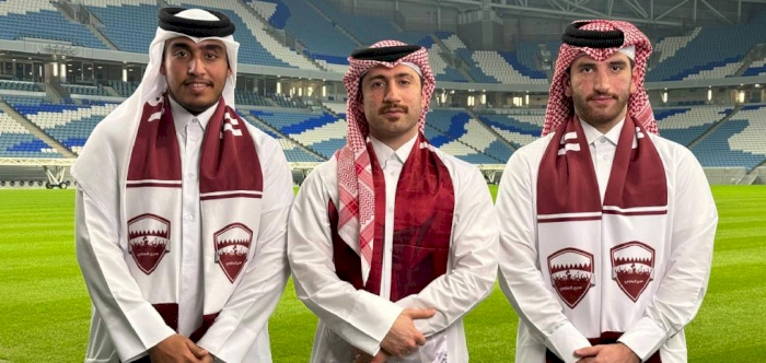 Three Qataris take initiative to garner support for national team in Asian Cup