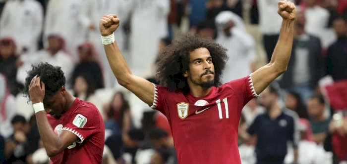 Qatar became the first team to book a place in the #AFCAsianCup2023 knockout stage after a 1-0 win against Tajikistan in a Group A encounter at Al Bayt Stadium on Wednesday.
