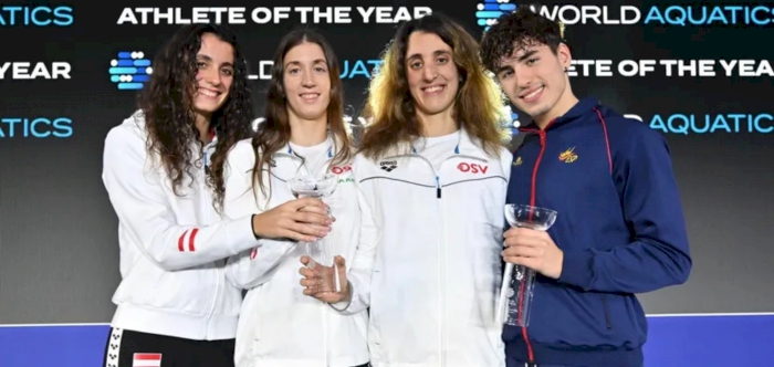 Alexandri triplets and Gonzalez Boneu named 2023 Artistic Swimmers of the Year