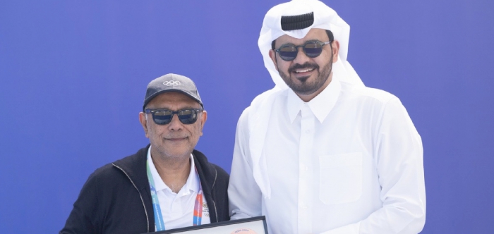 Sheikh Joaan meets IOC Member