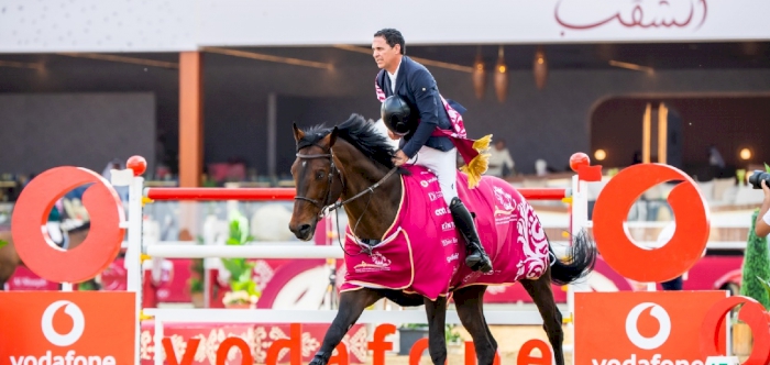 Brazil’s Lambre claims Amir Sword for Showjumping