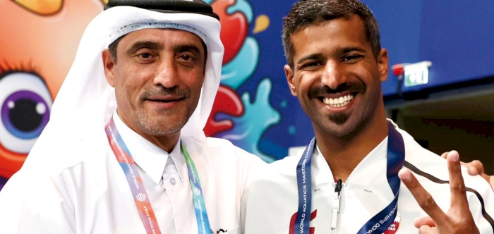 Qatar’s Shewaiter bags second gold at World Aquatics Masters