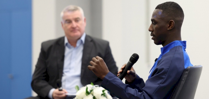 Almoez attends ‘Player Insight’ book launch at Aspire Academy