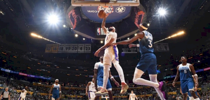 NBA: Anthony Davis makes NBA history as Los Angeles Lakers beat Minnesota Timberwolves