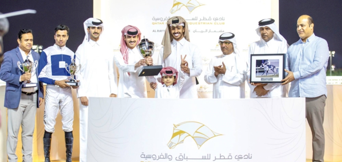 Brilliant Tajamhor retains Al Dibal Cup with five-length victory at Al Rayyan