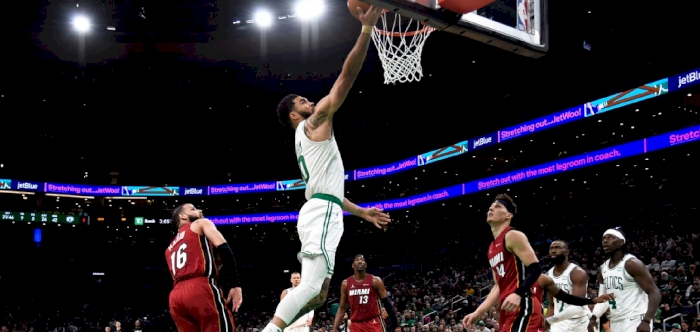 NBA Playoffs: Boston dominates the Heat in game 1 of series