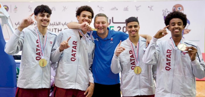 Qatar clinch basketball gold in UAE