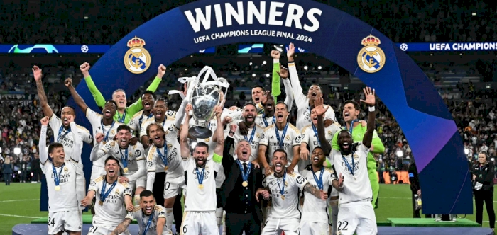 Real Madrid secure record 15th UEFA Champions League title with 2-0 win over Dortmund